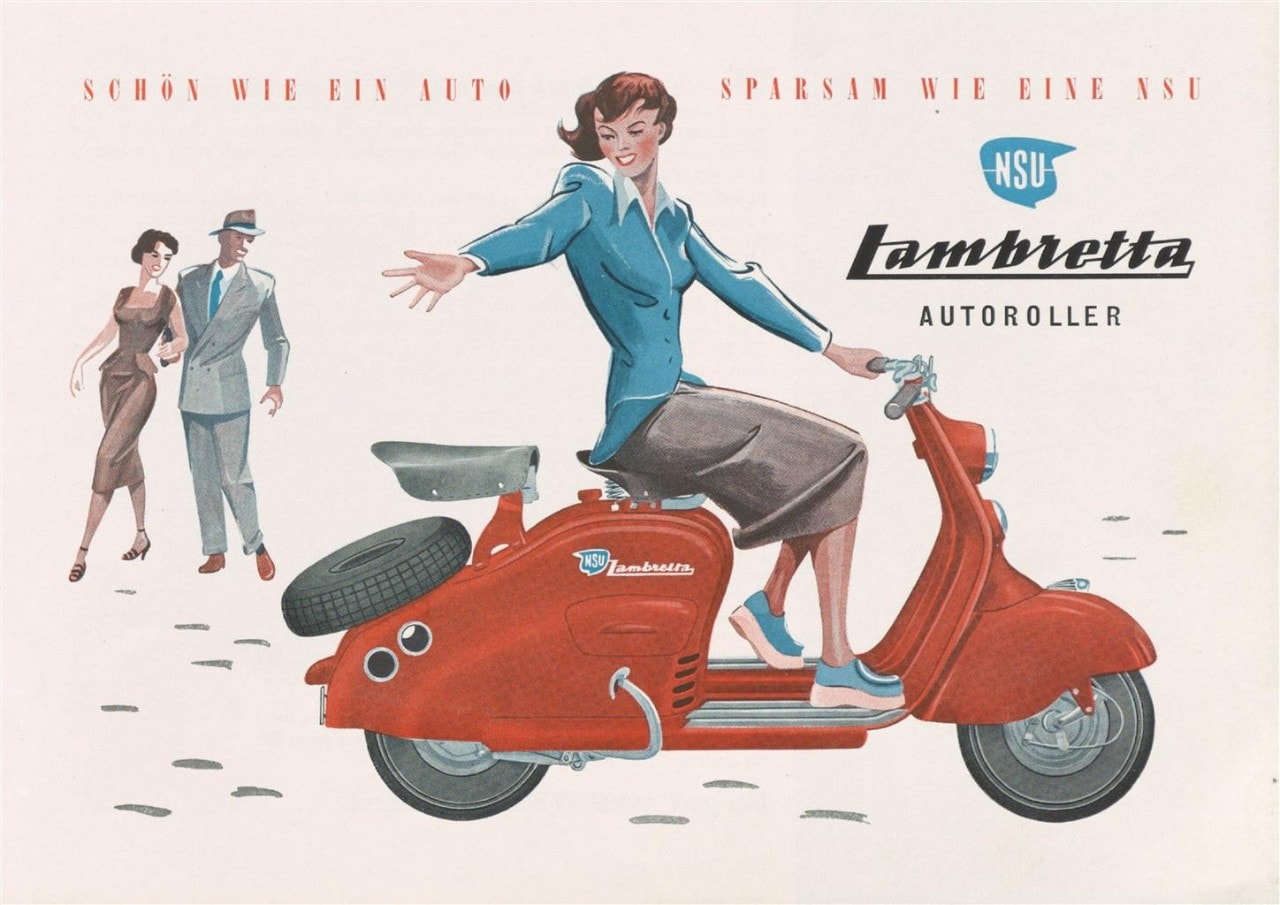 NSU Lambretta, la storia della gemella tedesca
